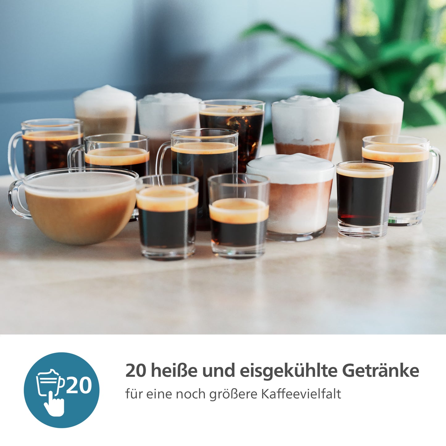 Kaffeevollautomat 5500 Series EP5544/50, 20 Kaffeespezialitäten (heiß oder eisgekühlt), LatteGo-Milchsystem, SilentBrew Technologie, QuickStart Matt-Schwarz